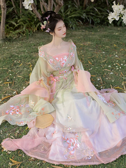 Liansheng 莲生 - Wei Jin Flower Goddess Style Qiyao Ruqun