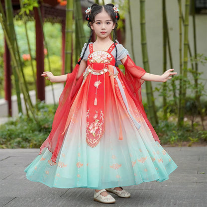 Ellerie - Tang Dynasty Hanfu Dress, Princess Costume for Girls
