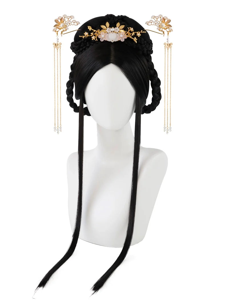 Spring Blossom - Chinese Fairy Style Hair Wig for Hanfu