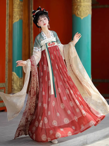 Fanhua 繁花 - Tang Dynasty Style Qixiong Ruqun