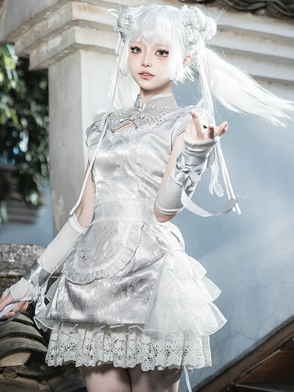 Qi Lolita Chinese Cheongsam Inspired, Moonlight