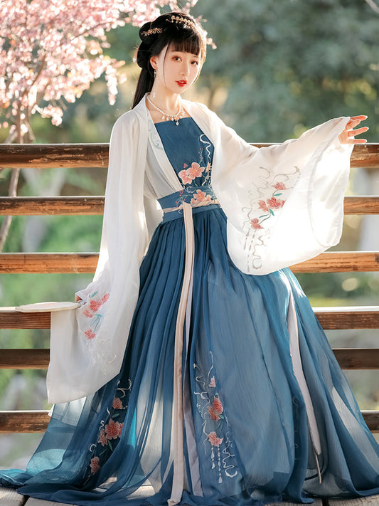 Hanjiao 含娇 - Song Dynasty Style Qiyao Ruqun Hanfu