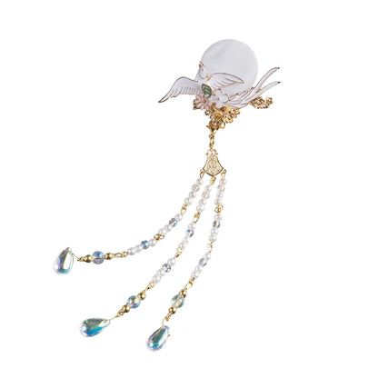 Hair Clips: Crane
