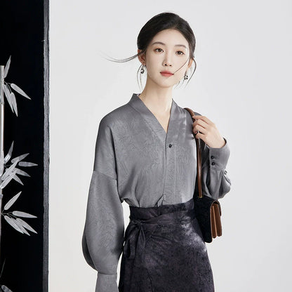 Song Dynasty x Modern Hanfu: Misty Glow 烟光凝