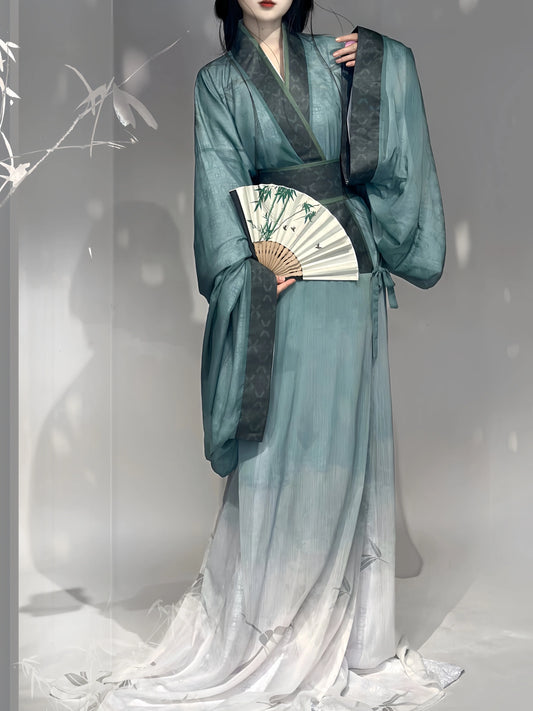 Bamboo - Warring States and Han Dynasty Straight Hem Robe