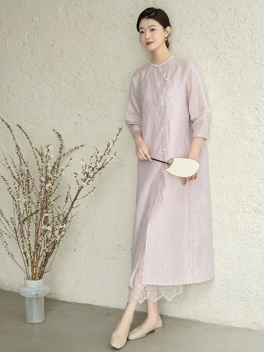 Violaine - New Chinese Style Summer Cheongsam (Preorder)