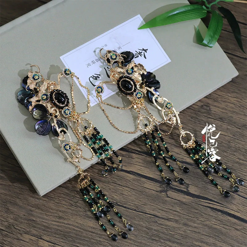 Hanfu Hair Accessories Set: Yao Yue Lian