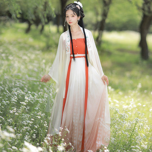 Mo Qingzhu 墨青竹 - Song Dynasty Style Qiyao Ruqun Hanfu
