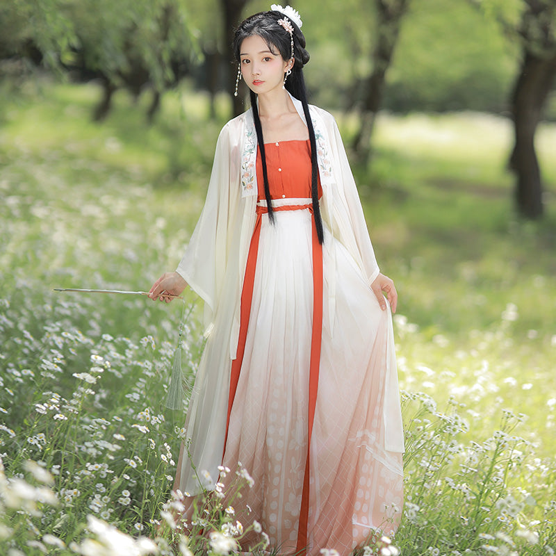 Mo Qingzhu 墨青竹 - Song Dynasty Style Qiyao Ruqun Hanfu