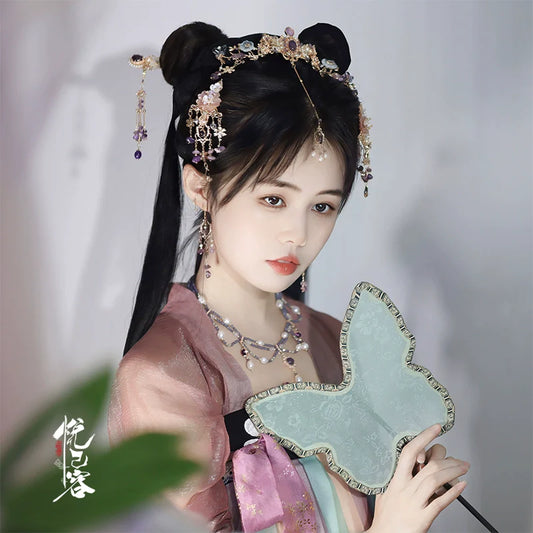 Hanfu Hair Accessories Set: Yexian