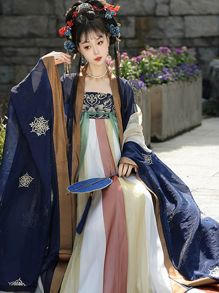 Memories of Tang 盛唐忆 - Tang Dynasty Style Qixiong Ruqun