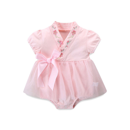 Amelia - Hanfu Style Summer Baby Onesies for Girls
