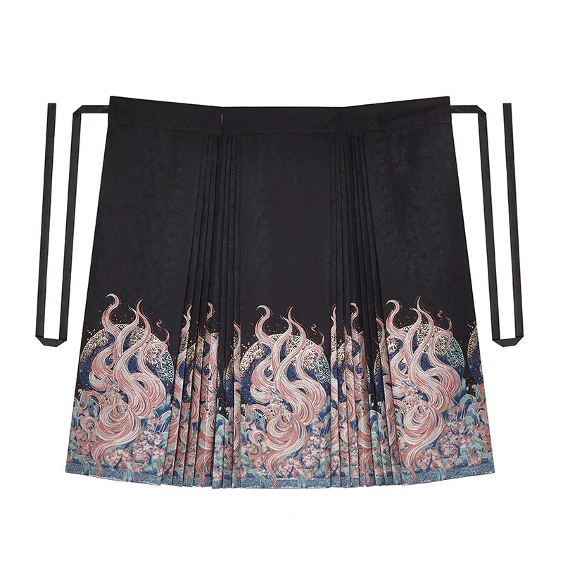 Ming Dynasty Modern Hanfu, Mamianqun, Nine Tails 九尾 (Preorder)