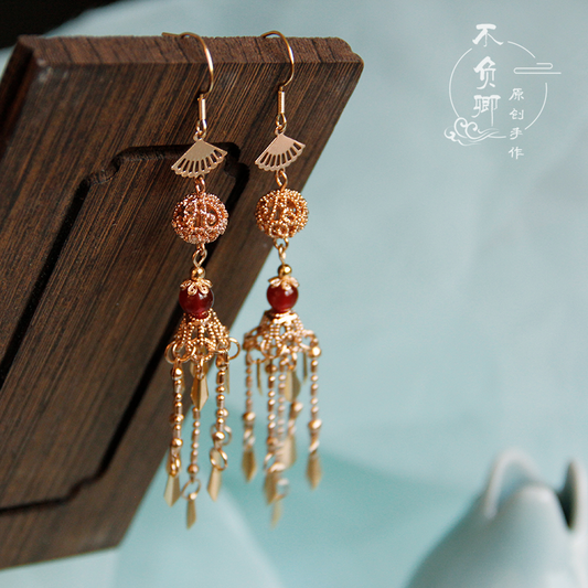Mid Autumn Chinese Style Earrings