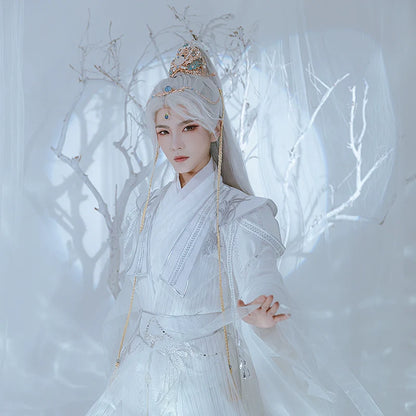 Hanfu Hair Accessories Set: Feather Fairy
