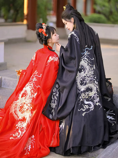 Wei Jin Wuxia Style Qiyao Ruqun - Huaxia 华夏