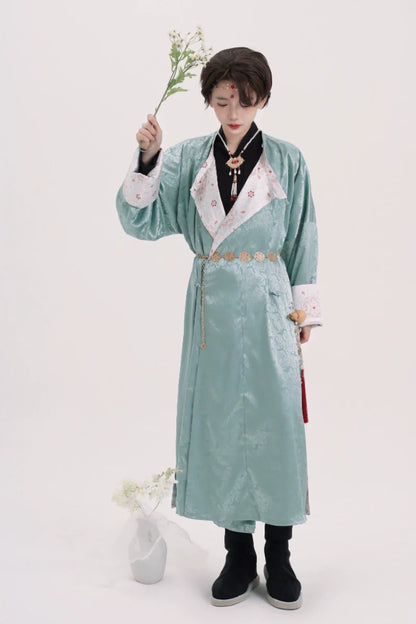 Tang Dynasty Hanfu Robe - Fleur Fountain 花辰