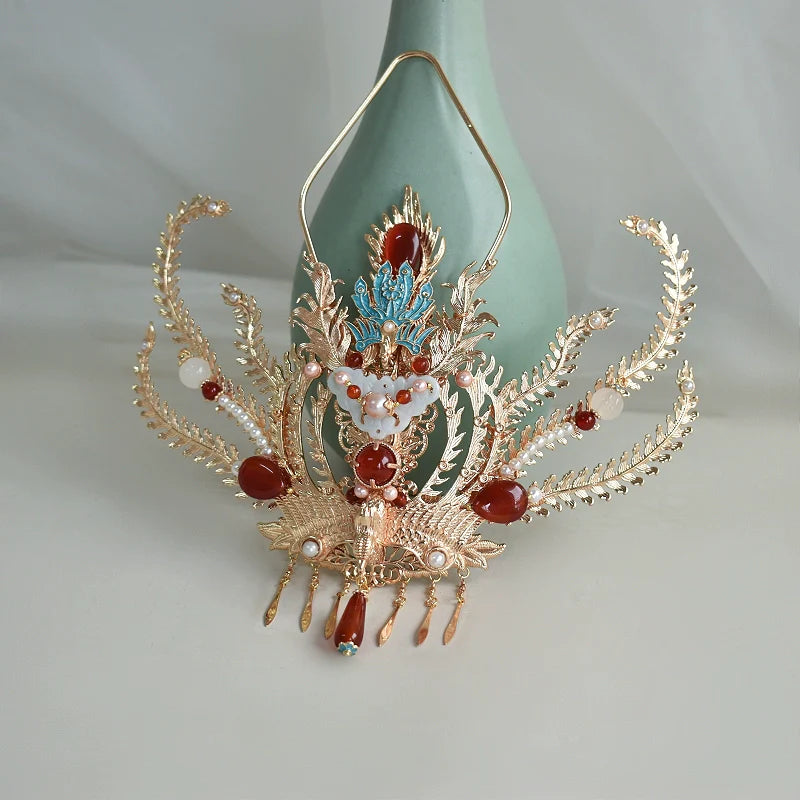 Chinese Wedding Hair Accessories: Ancient Wind Goddess