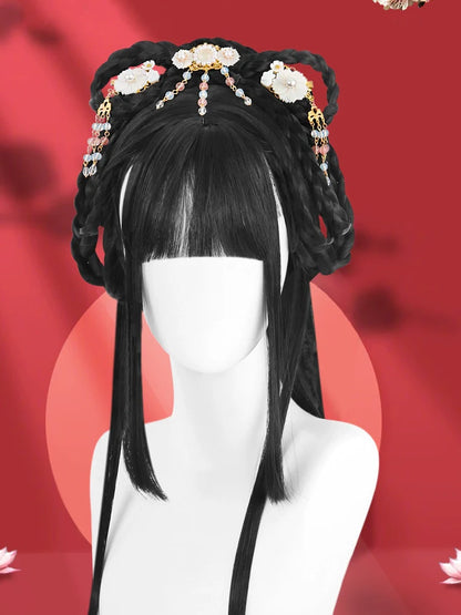 Fragrant Serenity - Chinese Style Hair Wig for Hanfu