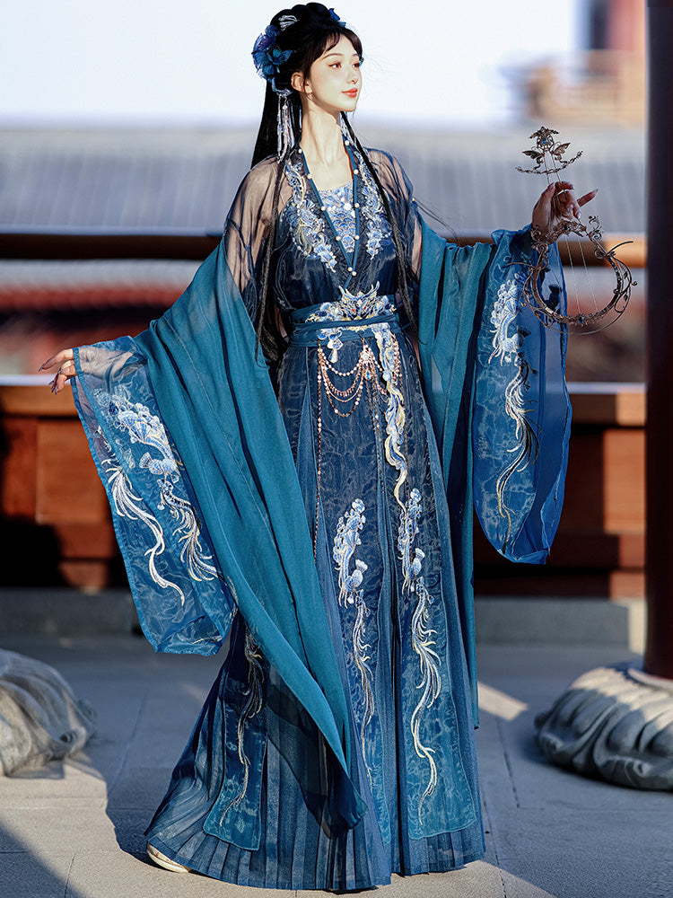 Dragon Queen of the West Sea 西海龙王 - Wei Jin Style Qiyao Ruqun