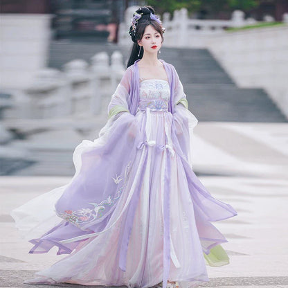 Little Grape 小葡萄 - Tang Dynasty Style Hanfu Dress Heziqun
