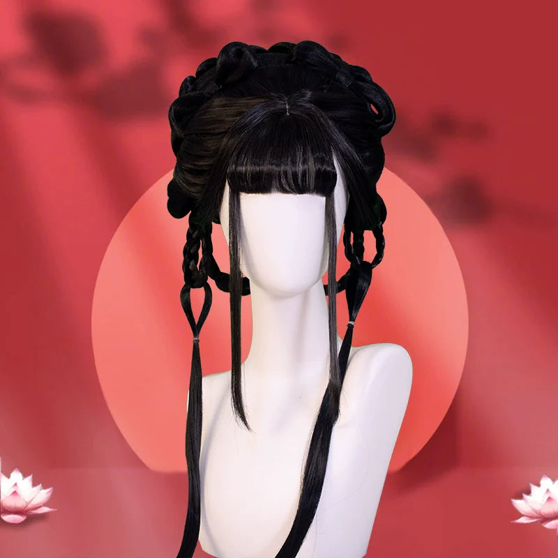 Spring Tour - Chinese Style Hair Wig for Hanfu