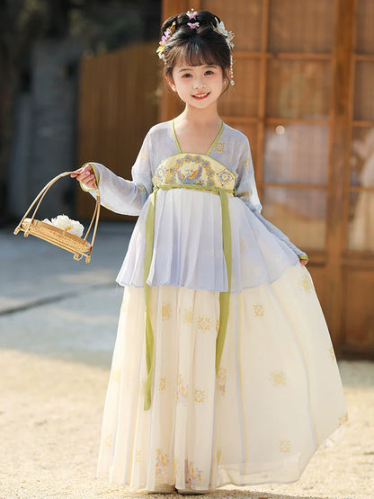 Sienna - Tang Dynasty Hanfu Dress, Princess Costume for Girls