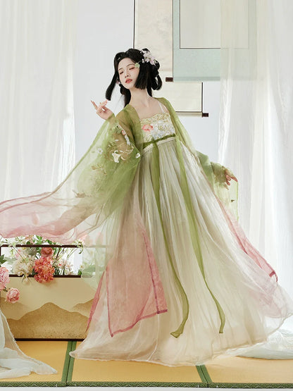 Golden Branch 金枝 - Tang Dynasty Style Qixiong Ruqun