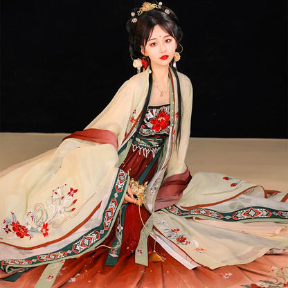 Twilight  暮挽 - Tang Dynasty Style Hanfu Dress Heziqun