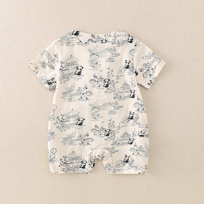 Panda Land - Chinese Style Baby Onesies