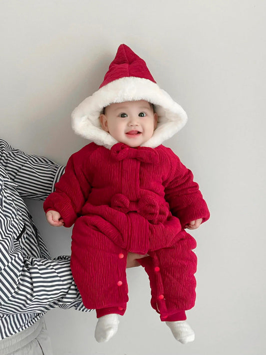 Scarlett - Winter Princess Baby Onesies for Girls