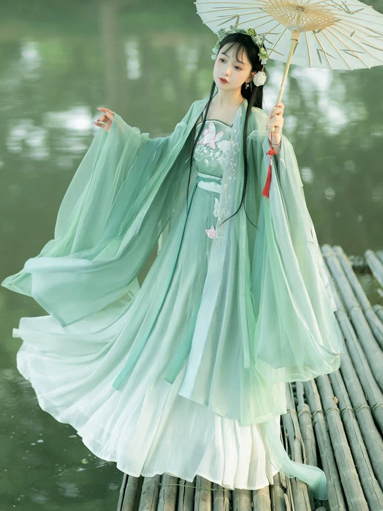 Mengdie 梦蝶 - Tang Dynasty Style Qiyao Ruqun