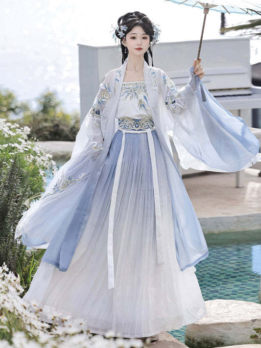 Canghai 沧海 - Song Dynasty Style Qiyao Ruqun Hanfu