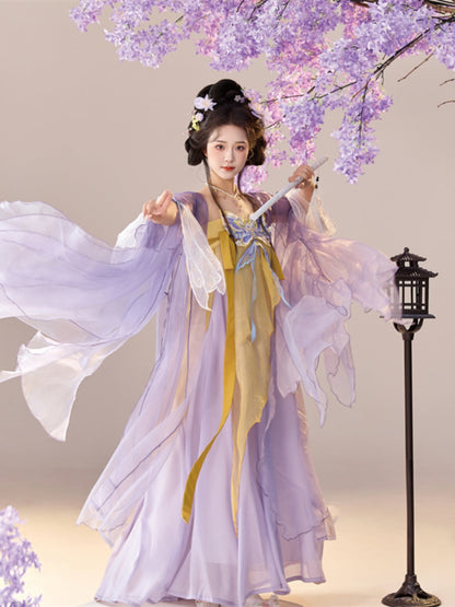 Drunken Dream Butterfly 醉梦蝶 - Tang Dynasty Style Qixiong Ruqun