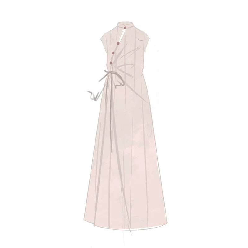 Modern Cheongsam: Lunar Bamboo 竹月