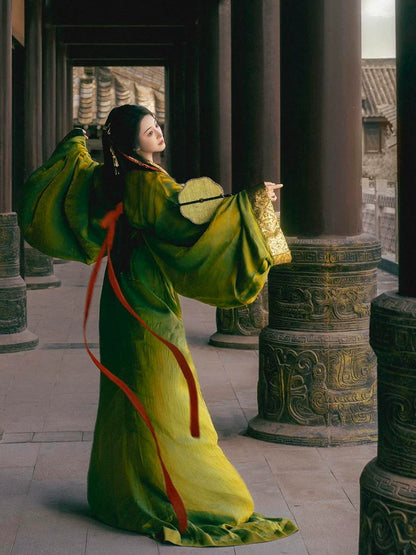 Naturia - Warring States and Han Dynasty Straight Hem Robe