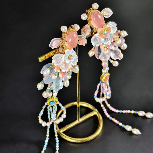 Hair Clips: Goldfish