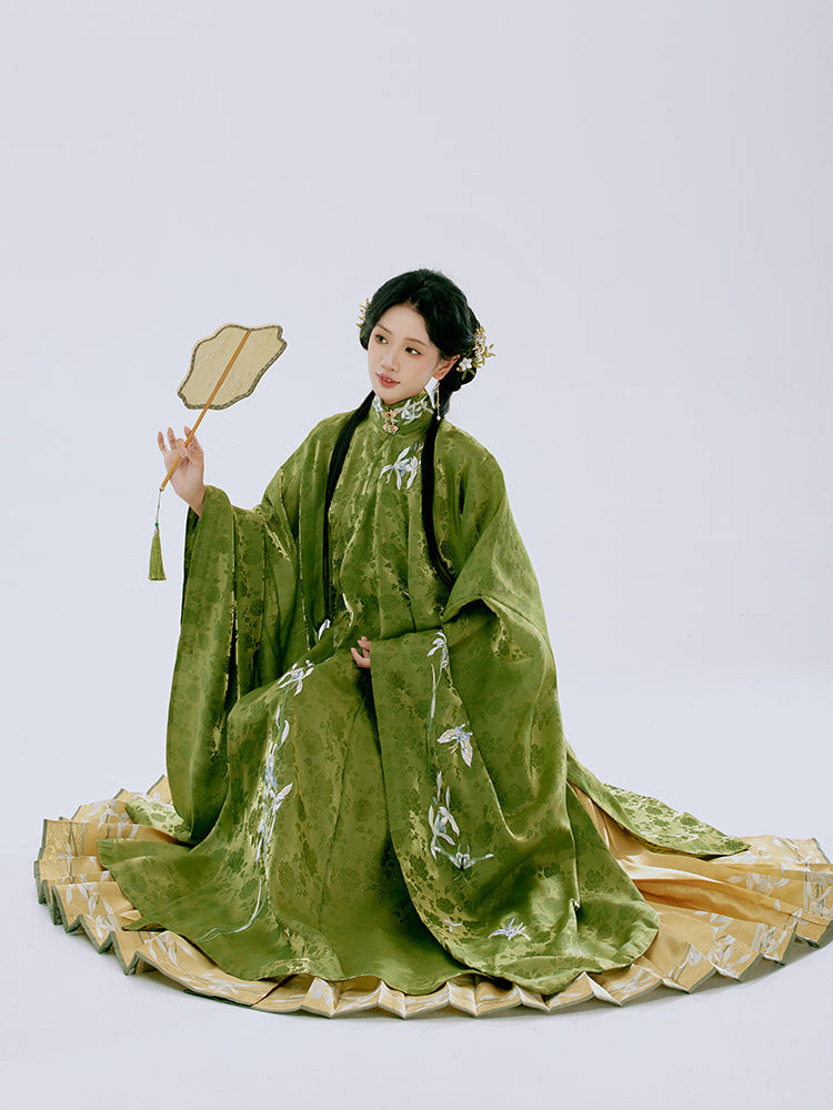 Yougu 幽谷 - Robe & Mamianqun Ming Dynasty Hanfu Set