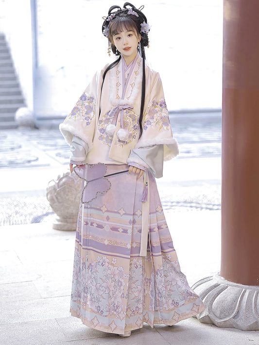 Nuannuan 暖暖 - Mamianqun Ming Dynasty Hanfu Set