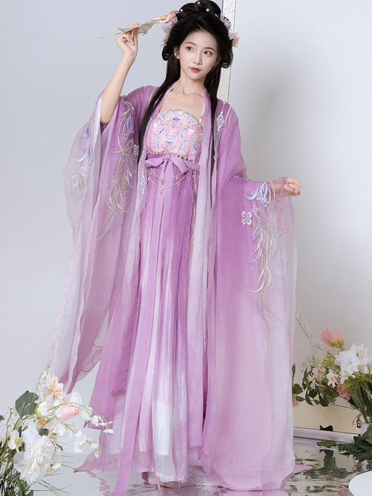Starry Night River 如梦星河 - Tang Dynasty Style Modern Hanfu Dress Heziqun