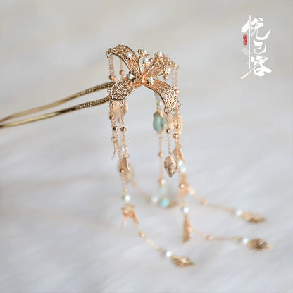 Hanfu Hair Accessories Set: Yunhuali