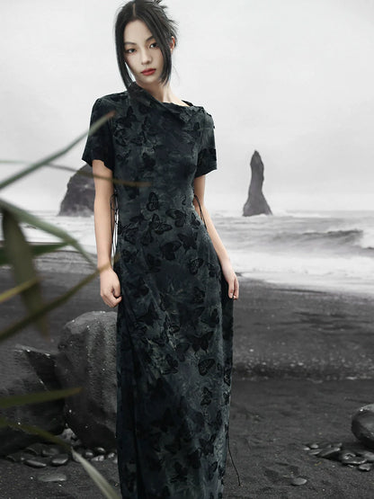 New Chinese Style Tie-dye Dress: Molly