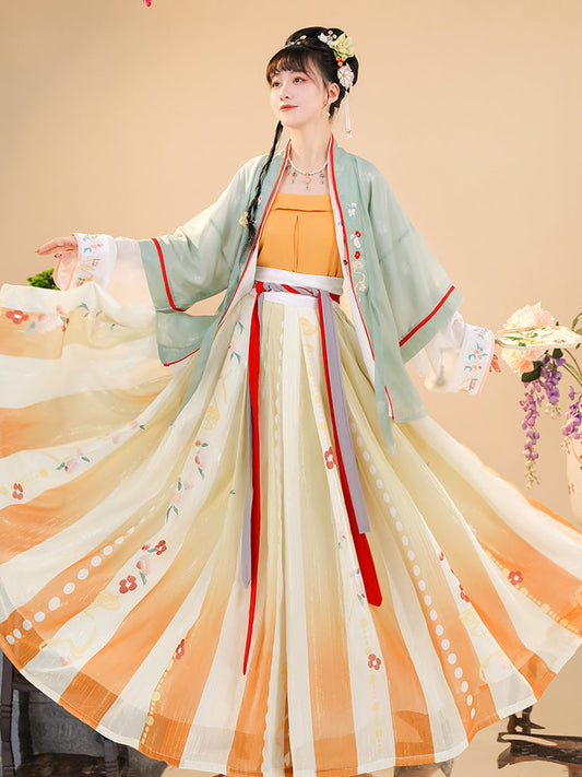 Ling Chunyu 灵椿雨 - Song Dynasty Style Qiyao Ruqun Hanfu