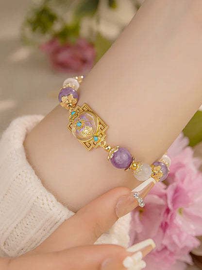 Chinese Palace Amethyst Bracelet