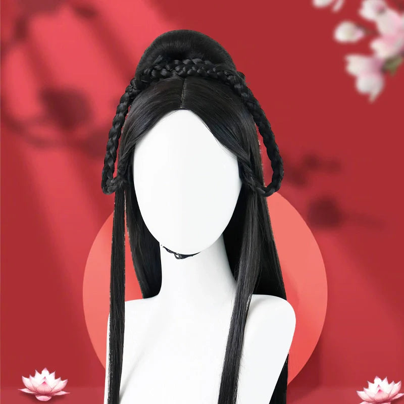 Sunset Glow - Chinese Style Hair Wig for Hanfu
