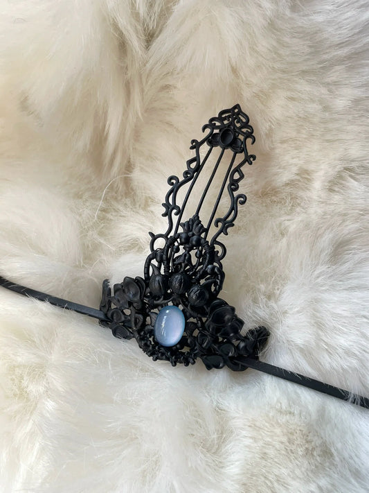 Night Shadow - Unisex Hanfu Hair Crown