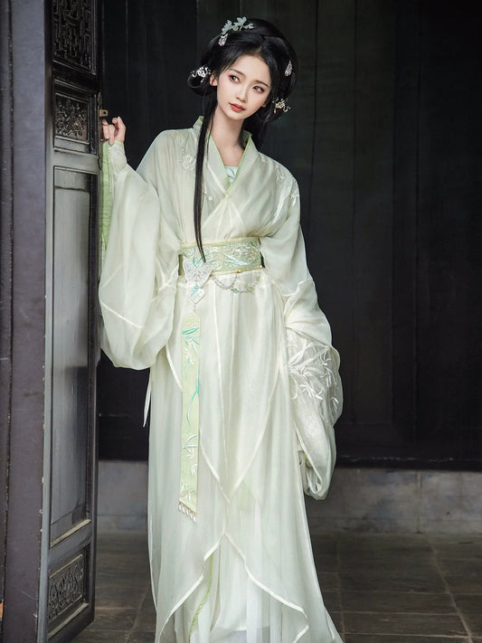 Clear Fog - Warring States and Han Dynasty Straight Hem Robe