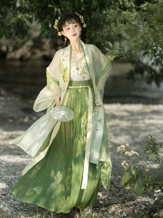 Banyan Tree - Song Dynasty Style Qiyao Ruqun Hanfu