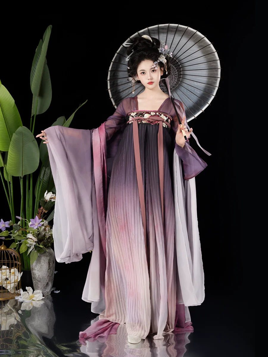 Lanting 兰亭 - Tang Dynasty Style Qixiong Ruqun