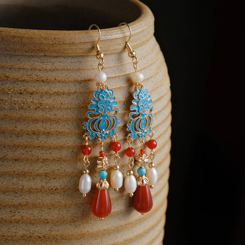 Qing Palace Chinese Style Earrings